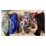 11 Vintage Designer & Fashion Scarf Lot ï¿½ Jones