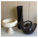 Mixed Mid-Century Art Pottery Dï¿½cor Lot Including