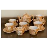 Vintage Japanese Lustreware Miniature Tea Set, 4