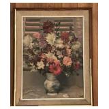 Vintage signed JYF or DYF? Floral Still Life