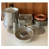 Vintage Aluminum Tube Cake & Angel Food Cake Pans