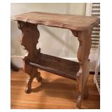 Antique Spanish Revival Console Table w/