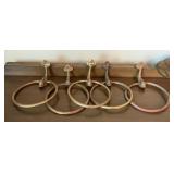 Lot of 5 Vintage Japan Brass Fish Wall Mount