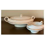 Vintage K.T. & K. China Porcelain Covered