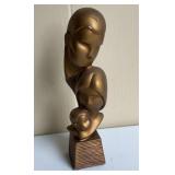 Vintage J. Kendrick Abstract Family Sculpture