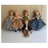 Vintage Madame Alexander Little Women Dolls and