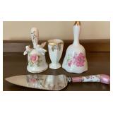 Vintage Porcelain Sheffield England Stainless