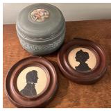 Vintage Colonial Revival Lot ï¿½ Pair Woodcroftery