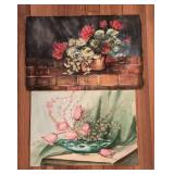 2 Vintage Original Signed Myrt H. Hill Oil &
