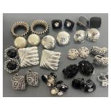 Vintage Clip-On Earrings Lot ï¿½ Statement,