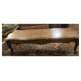 French Provincial Louis XV Style Carved Parquet