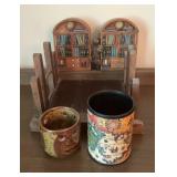 Vintage OMC Japan Art Pottery Planter Cachepot,