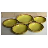 5 Brock Ware Desert Mist Lime Green Serving