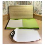 5 Cutting Boards Wooden Butcher Block Cutting