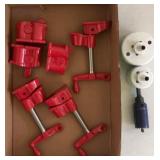 Pipe Clamp Fixture Heads & Hole Saw Assortment