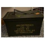 U.S. Military .50 Cal M2 Ammunition Can Filled