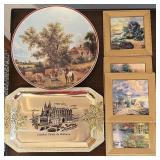 Kaiser 1872 Landleben Die Ernte Collector Plate,