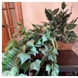 Pair of Large Artificial Greenery Arrangements in