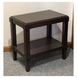 La-Z-Boy Chairside End Table with Shelf Dark Wood
