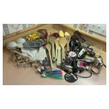 55 assorted kitchen utensils. KitchenAid Silicone