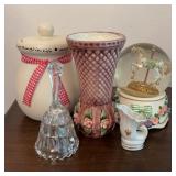 Vintage Pottery Floral Vase, San Francisco Music