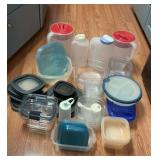 30 piece Rubbermaid, Ziplock ,glad, plastic