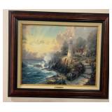 Thomas Kinkade 'Light of Peace' Framed Classic