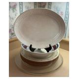 4 Around the Orchard HOME China Fruit Rim dinner