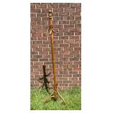 Vintage Wooden Hall Tree Coat & Hat Rack ï¿½