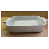 Le Creuset White Stoneware Square Baking Dish