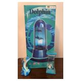 Vintage Spencer Gifts Virtual Dolphin Lamp NIB,