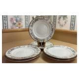 6 Vintage 1996 Farberware Fine China Wellesley by