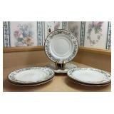 6 Vintage 1996 Farberware Fine China Wellesley by