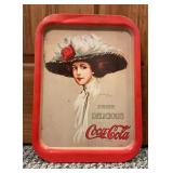 Vintage 1971 Coca-Cola Hamilton King ï¿½1909 Girlï¿½