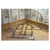 Chrome Metal Napkin Holder, Paper Towel Holder,