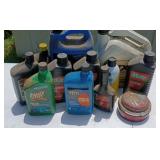 Assorted Automotive Fluids & Chemicals Including