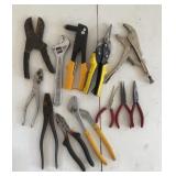 Mixed Hand Tool Lot Featuring IRWIN Vise-Grips,