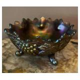 Antique Northwood Grape & Cable Amethyst Carnival