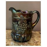 Antique Northwood Grape & Cable Amethyst Carnival