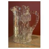 American Brilliant Period Cut Glass Water Pitcher