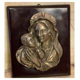 Vintage Madonna and Child Virgin Mary Jesus