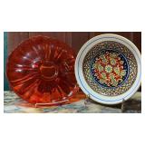Two-Piece Decorative Serving Lot ï¿½ Nova Deruta
