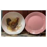 Two-Piece Serving Platter Lot ï¿½ Ceramica Cuore