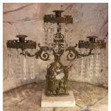 Antique French Empire Style Gilt Bronze Figural