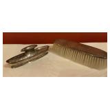 Vintage Birks Sterling Engraved Clothes Brush &
