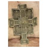 2002 Celtic Irish High Cross Wall Plaque God King