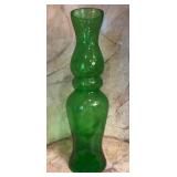 Vintage Empoli Italian Emerald Green Art Glass