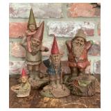 Vintage Tom Clark Cairn Studio Gnome Figurine Lot