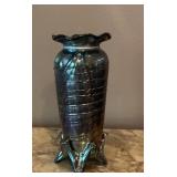 Antique Bohemian Art Nouveau Iridescent Art Glass