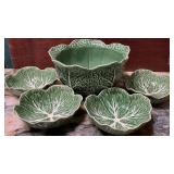 Bordallo Pinheiro Portuguese Majolica Cabbage
